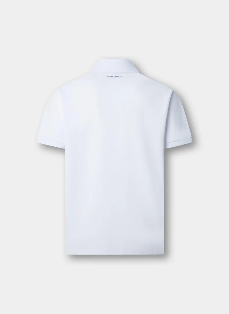 Hackett  Classic Fit Short Sleeve Branded Polo for Men | Best Price UAE