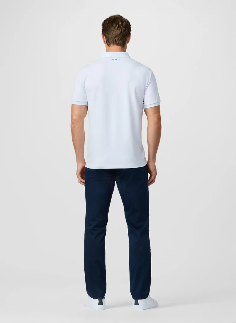Hackett  Classic Fit Short Sleeve Branded Polo for Men | Best Price UAE