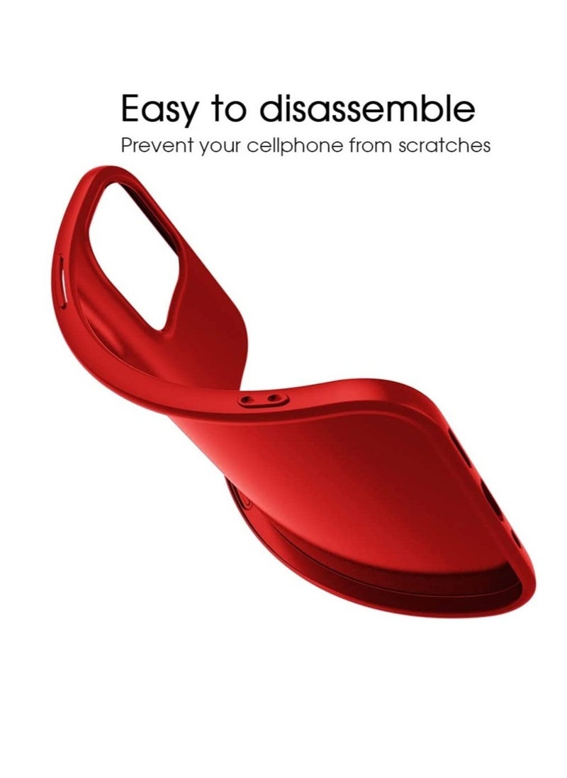 Raxoom iPhone 13 Pro Case Slim Fit Ultra-Thin [Guardian Series] Soft TPU Matte Finish Coating Phone Cases Lightweight - Image 3