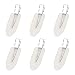 Mini Skater 6Pcs No Bend Hair Clip Makeup Pin Curl Clips No Crease Hair Clip for Hairstyle Bangs Waves Styling Hair Salon Glitter Transparency - Image 2