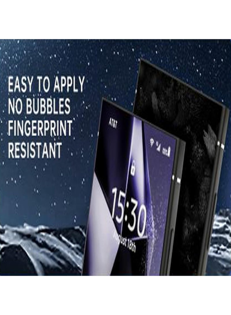 For Samsung Galaxy S25 Screen Protector Full Curved Tempered Glass [Full Adhesive][Full Coverage] [Bubble-Free] [Anti Scratch] HD Clear High Responsive for Samsung Galaxy S25 Black - Image 3