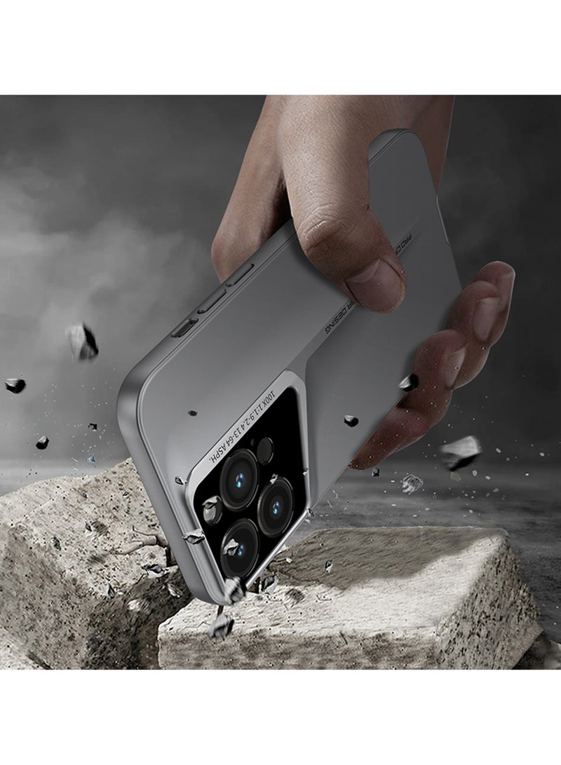 بروماس حافظة هاتف iPhone 14 Pro Max Blade رفيعة للغاية بتغطية كاملة - Image 2