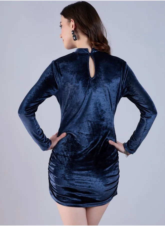 Freehand Women Fitted Party Wear Solid Bodycon Dress
