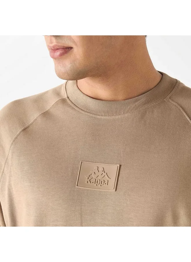 Kappa Kappa Logo Applique T-shirt with Short Sleeves