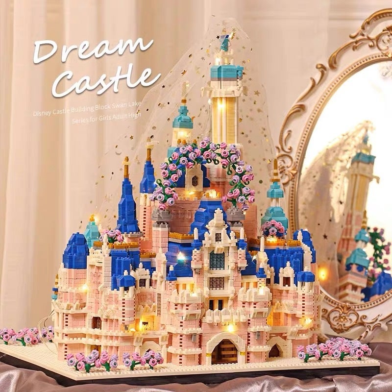 Generation Compatible With Lego Bricks Small Particles Princess Dream Castle Building Girls Puzzle Assembly Toy Type - Image 2