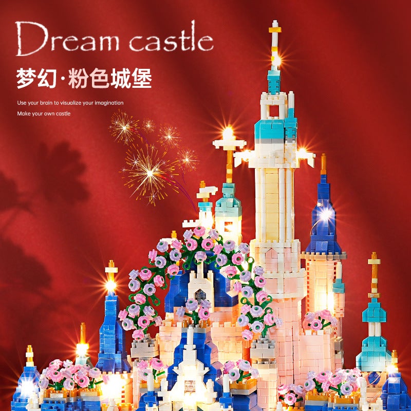 Generation Compatible With Lego Bricks Small Particles Princess Dream Castle Building Girls Puzzle Assembly Toy Type - Image 4