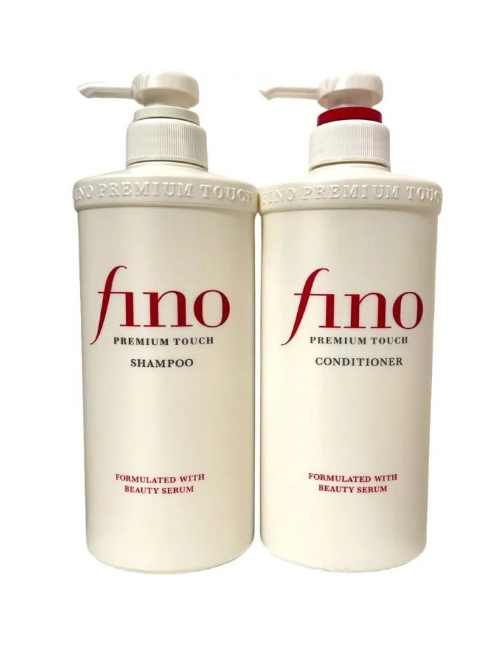 Fino Premium Touch Shampoo 550ml - Fino Premium Touch Conditioner 550ml - Image 1
