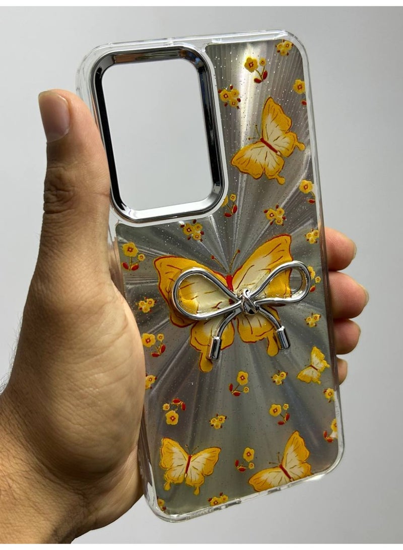 Bow-shaped back cover compatible with Samsung A56 phone - Image 2