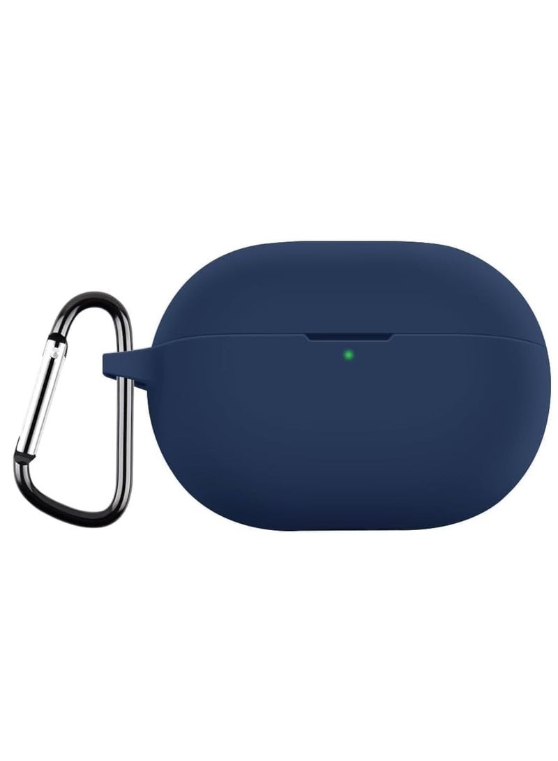 Case for Huawei FreeBuds Pro 4, Shockproof Thin Silicone Case, Anti-Scratch, with Carabiner, Odorless, Cover for Huawei FreeBuds Pro 4 (blue) - Image 1