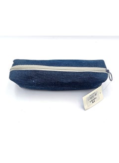 Generic Stylish Denim Pencil Case with Zipper – Perfect for Students & Professionals  - Image 2