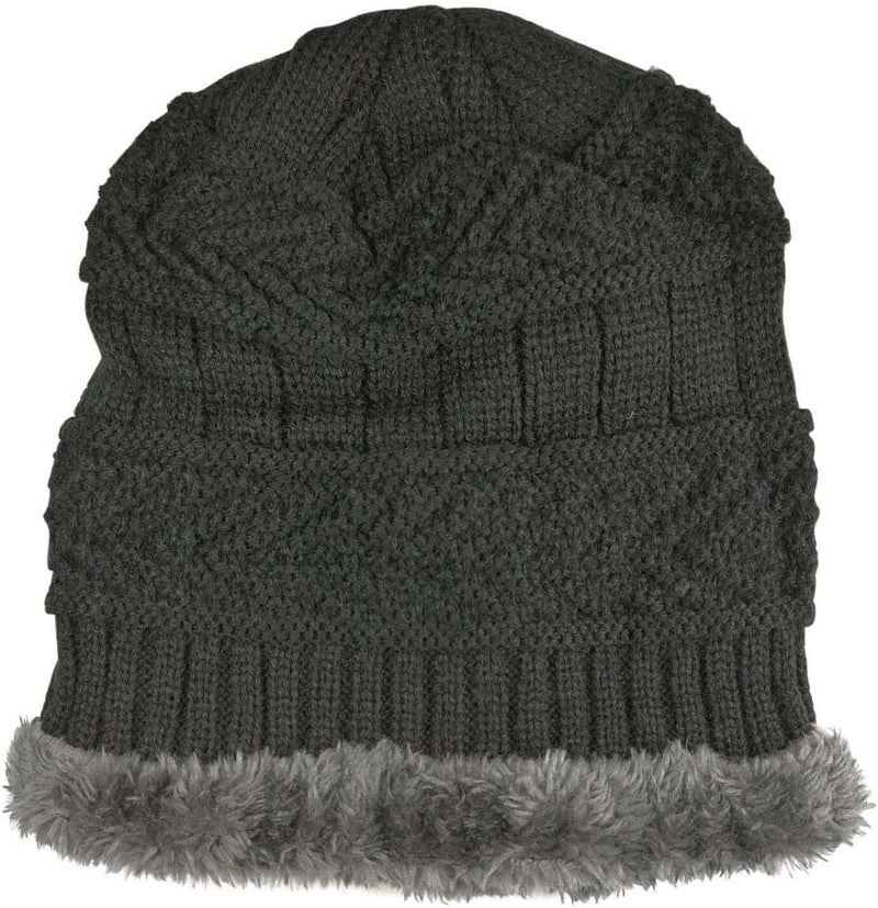 HINDAWI Winter Beanie Hat for Boys Girls (5-14 Years) Slouchy Beanie Windproof Warm Knit Kids Skull Cap - Image 2