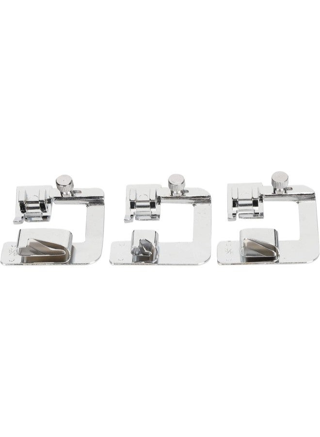 klarako Rolled Hem Presser Foot 4/8 6/8 8/8 Hemmer Embroidery Sewing Machines Accessories Iron