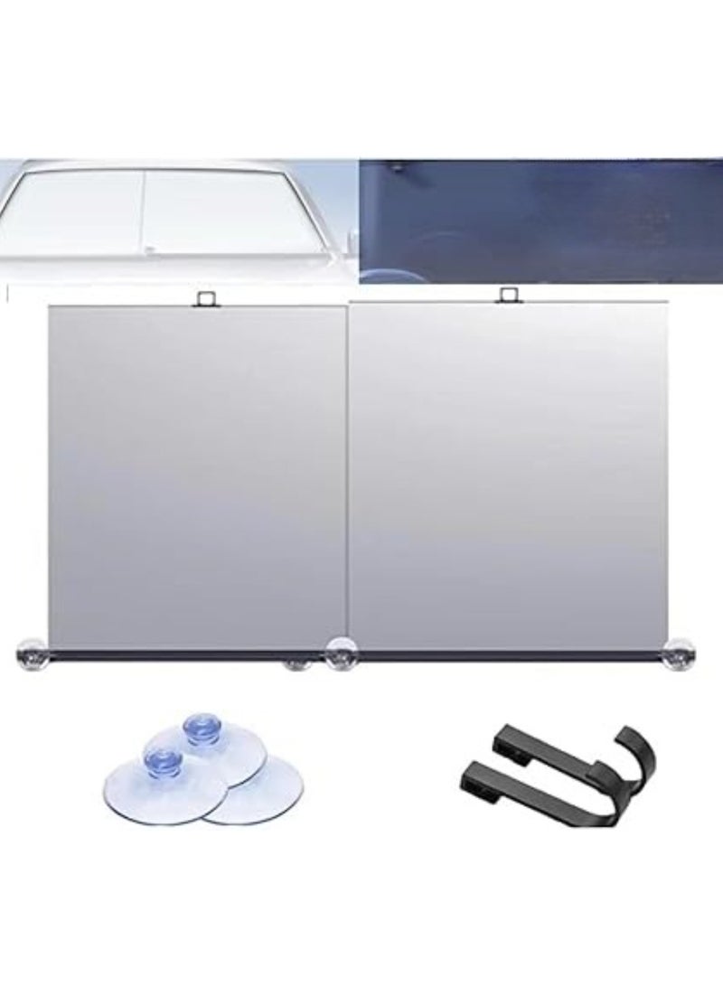 Automatic Retractable Windshield Sunshade for Cars – UV-Blocking Car Shade for Front Window Protection - Image 1