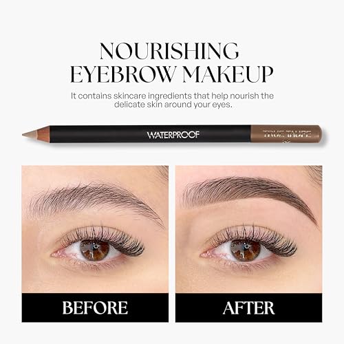 SORMÉ Sorme Natural Definitive Waterproof Eyebrow Pencil 0.04 oz | Smudgeproof Soft Blonde Eye Brow Pencil | Dual Purpose Brow Pencil and Brush Combo | High Definition Waterproof Eyebrow Makeup - Image 5