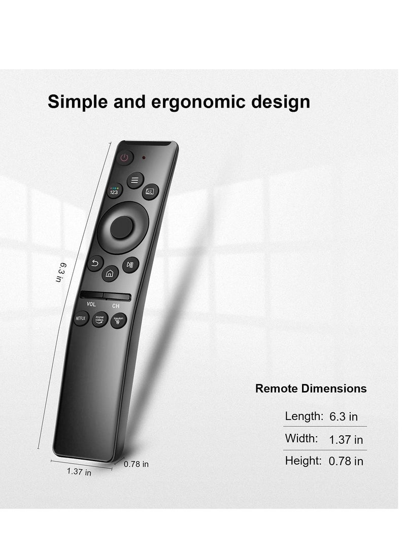 Universal remote-control for samsung smart-tv, remote-replacement of hdtv 4k uhd curved qled and more tvs, with netflix prime-video buttons - Image 4