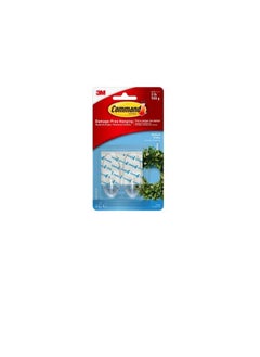 3M Command™ Clear Medium Hooks  - Image 1