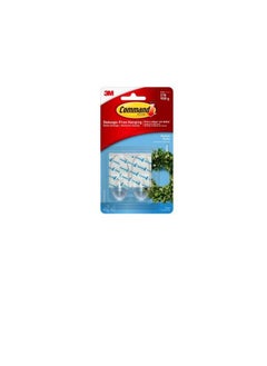 3M Command™ Clear Medium Hooks  - Image 2