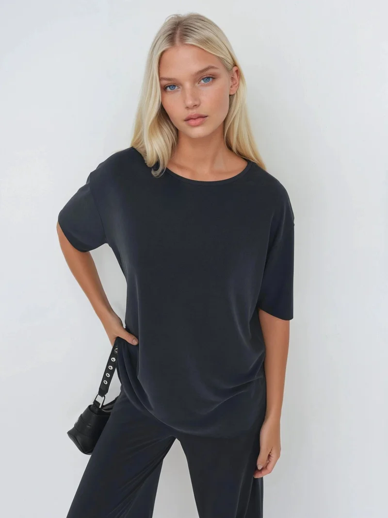 Busem BUSEM Loose Fit Crew Neck T-Shirt