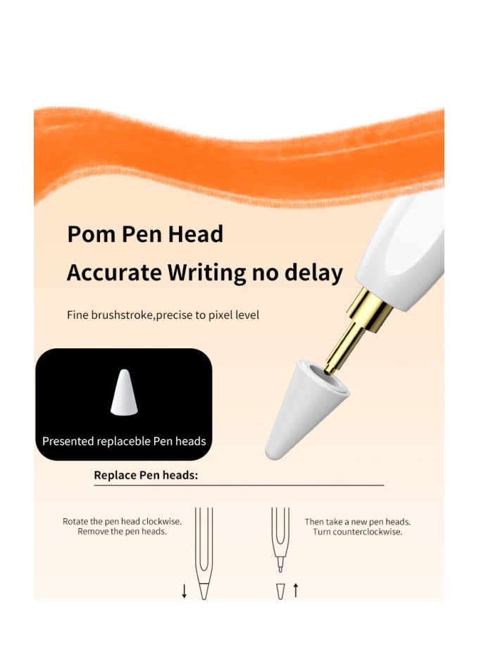 Yesido Yesido ST13 8 Pin Interface Multi-function Bluetooth Wireless Stylus Pen Capacitive Pencil for iPad (White)  - Image 3