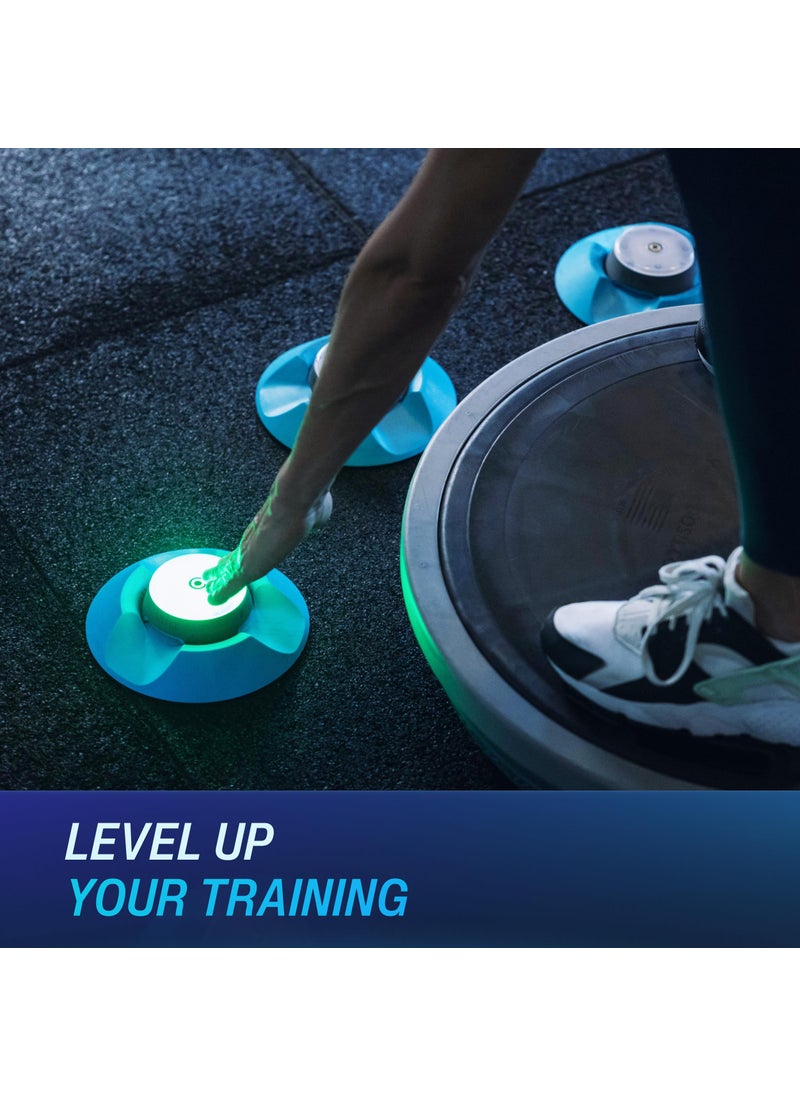 BlazePod PodBases Set of 2 Stabilize Your Pods to Train on Any Surface and in Any Weather.
