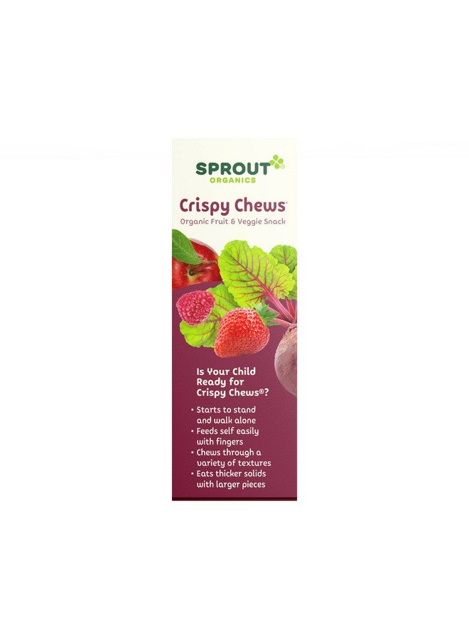 Sprout Organic Toddler Snacks, Crispy Chews, Red Berry & Beet, 3.15 oz - Pack of 10 - Image 4