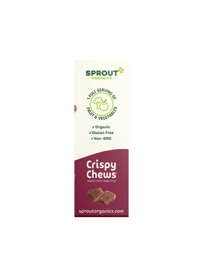 Sprout Organic Toddler Snacks, Crispy Chews, Red Berry & Beet, 3.15 oz - Pack of 10 - Image 3