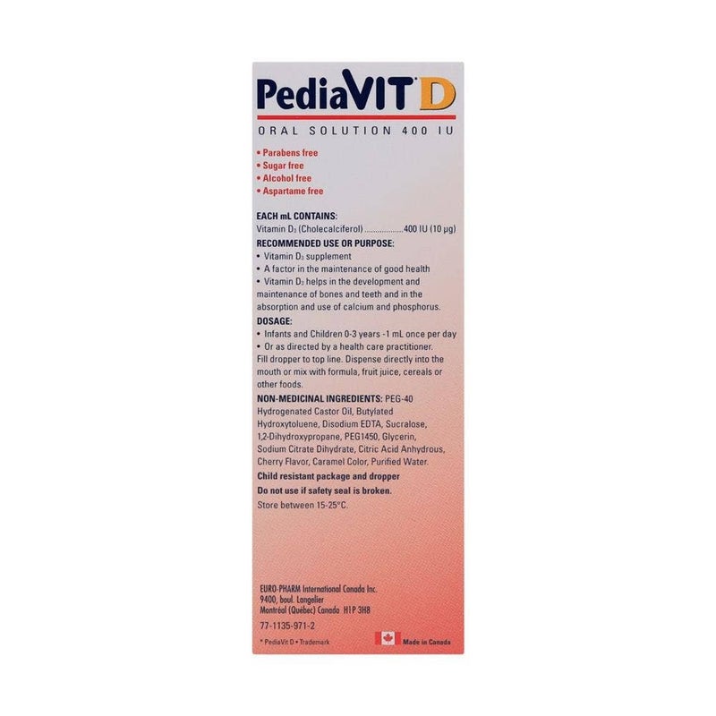 Pediavit D Drops 50ml - Image 3