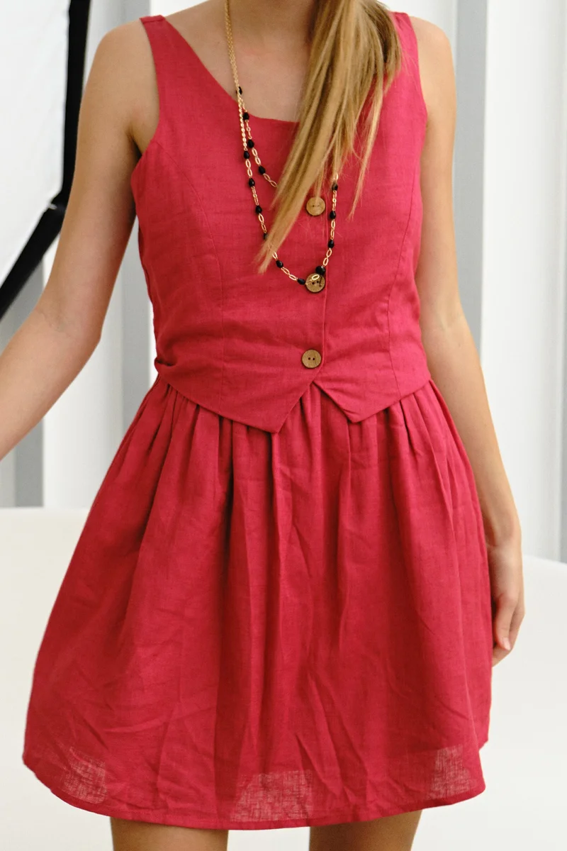 Virgio Sleeveless Mini Dress