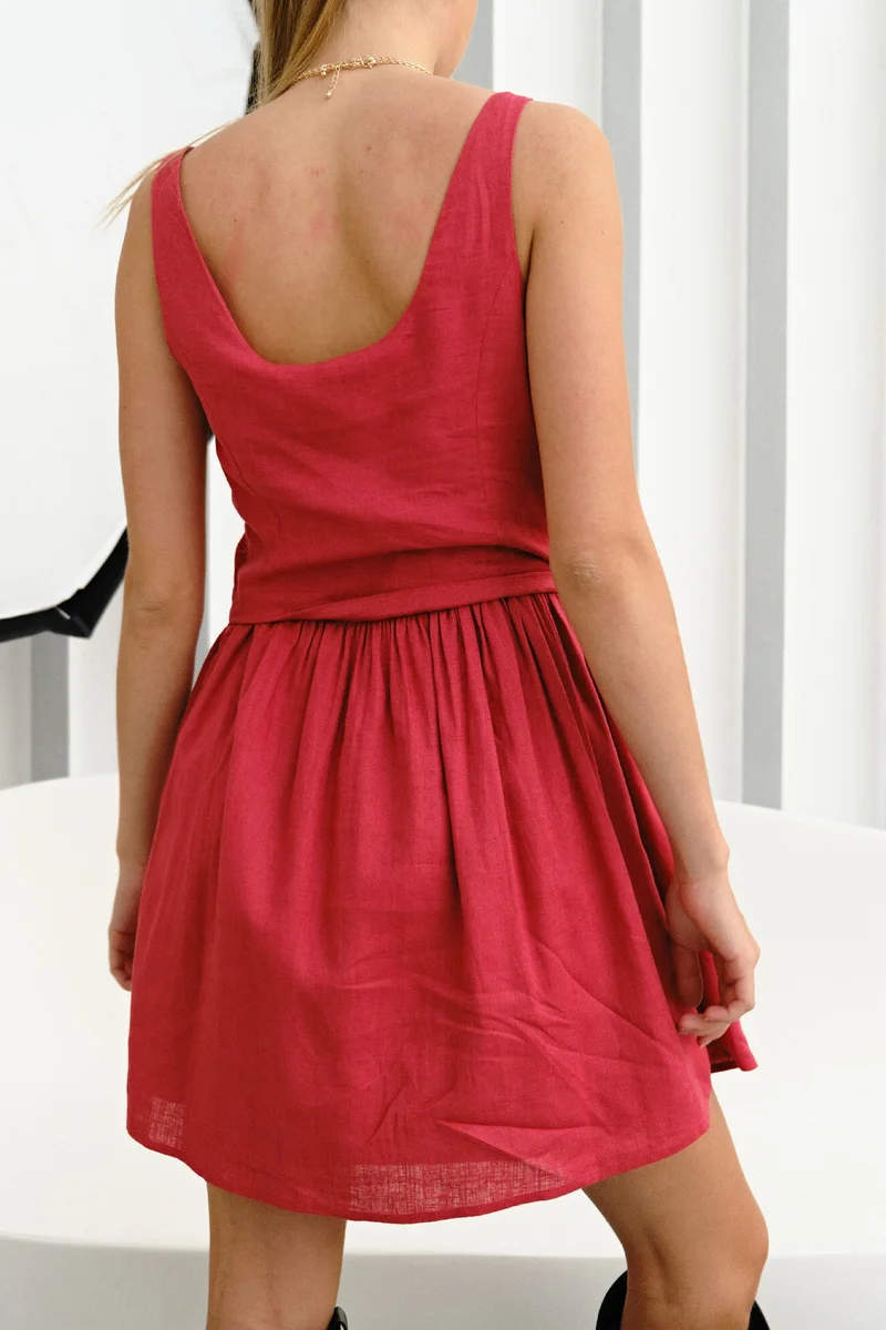 Virgio Sleeveless Mini Dress