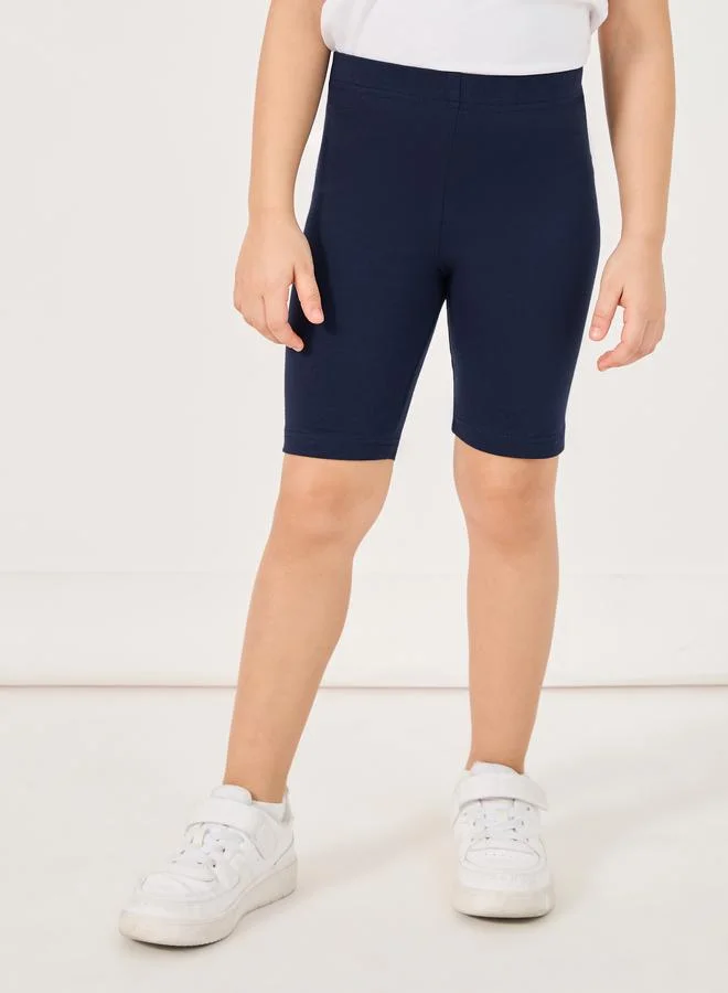 Styli Solid Cycling Cotton Shorts