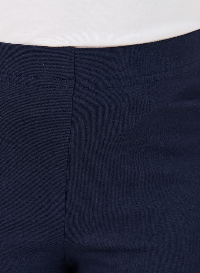 Styli Solid Cycling Cotton Shorts - Image 3