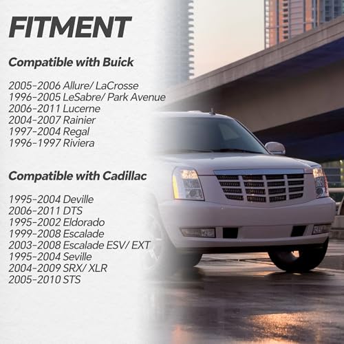 AdvanEX حساس ضغط الهواء المطلق AdvanEX MAP متوافق مع شيفروليه أسترو/ إمبالا/ سيلفرادو/ تاهو، بويك لاكروس/ لوسيرن، كاديلاك إسكاليد/ STS بديل 213-4434 16187556 - Image 3