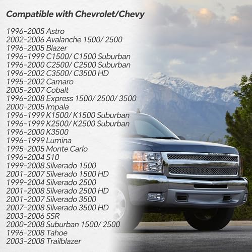 AdvanEX حساس ضغط الهواء المطلق AdvanEX MAP متوافق مع شيفروليه أسترو/ إمبالا/ سيلفرادو/ تاهو، بويك لاكروس/ لوسيرن، كاديلاك إسكاليد/ STS بديل 213-4434 16187556 - Image 4