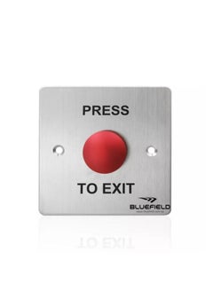 Thick push Button Red Flat Mushroom Exit Button