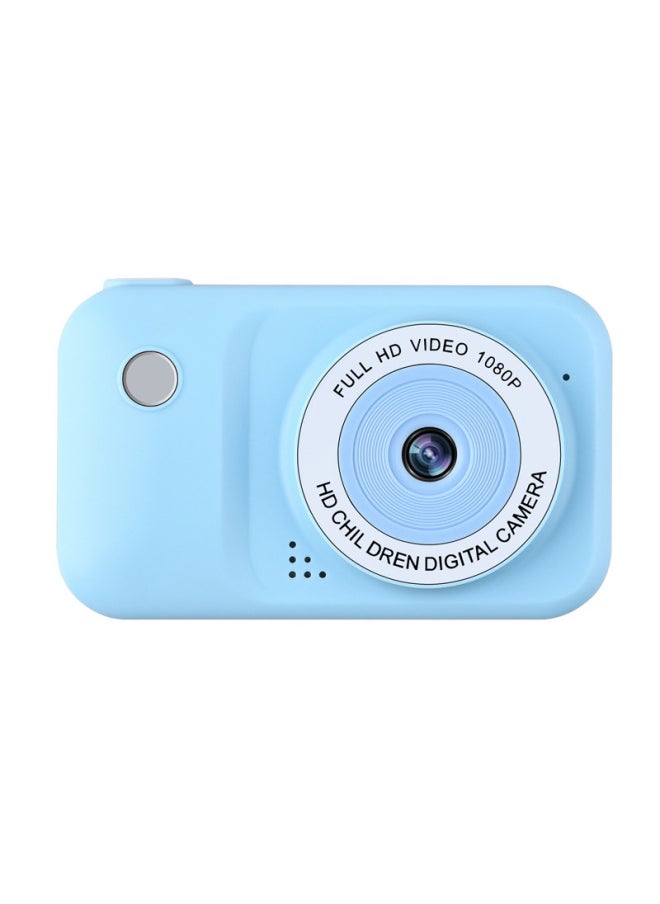 Generic Y2 Children Digital Camera 2000W Pixel Children Mini Camera Toy Cartoon IPS Screen Gift-Body Color:Y2 Puqing 2.4 Single Camera + Blue + No Card  - Image 1