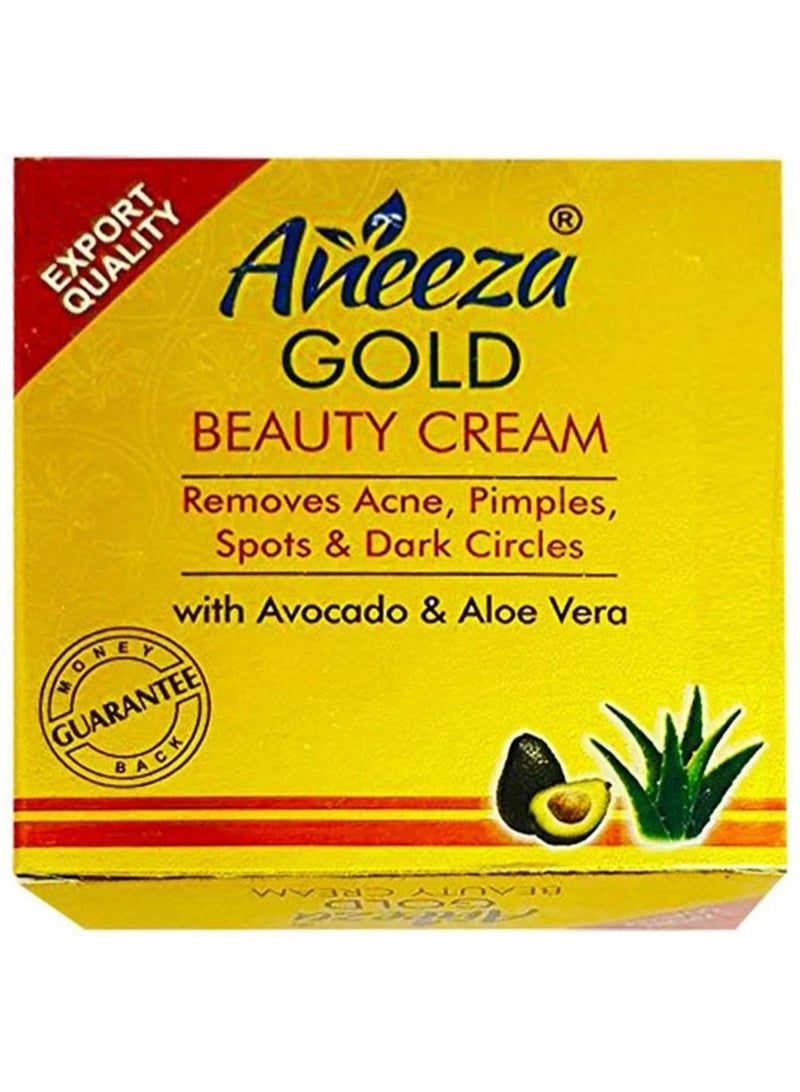 ANEEZA GOLD Gold Beauty Cream With Avocado & Aloe Vera 20gm (Pack of 6) - Image 2