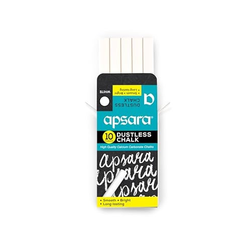 Apsara White Dustless Chalks - Image 4