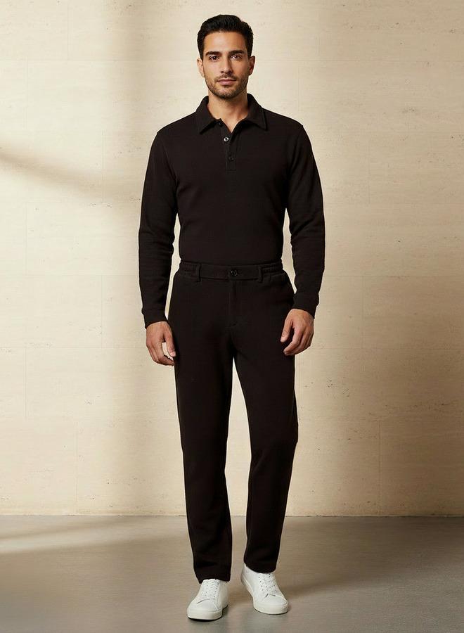 Iconic Men Regular Fit Trousers - Image 2