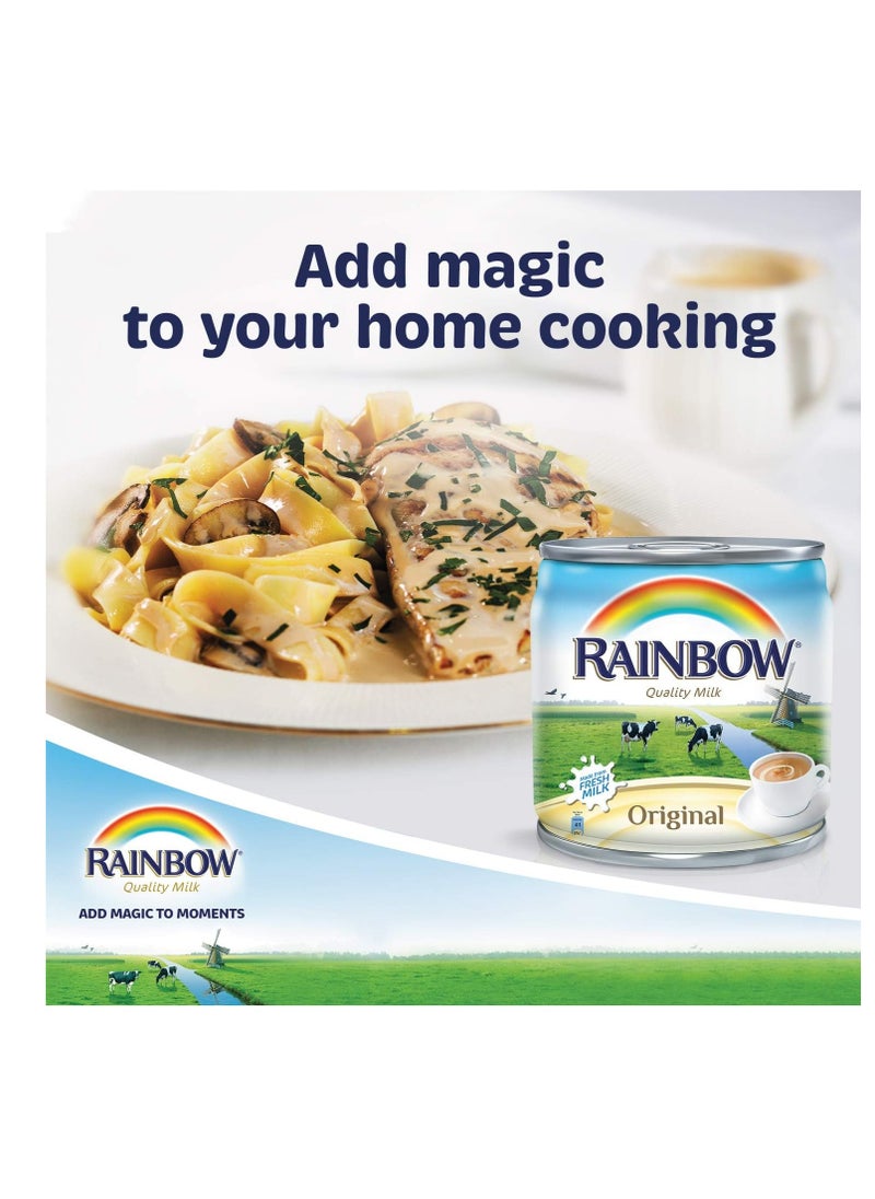 Rainbow Rainbow Evaporated Milk With Vitamin D, 170 gm  - Image 5