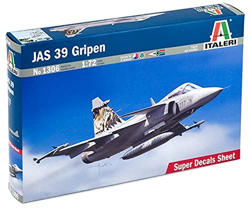 Italeri Jas 39 Gripen Aircraft Model 1306S - Image 1