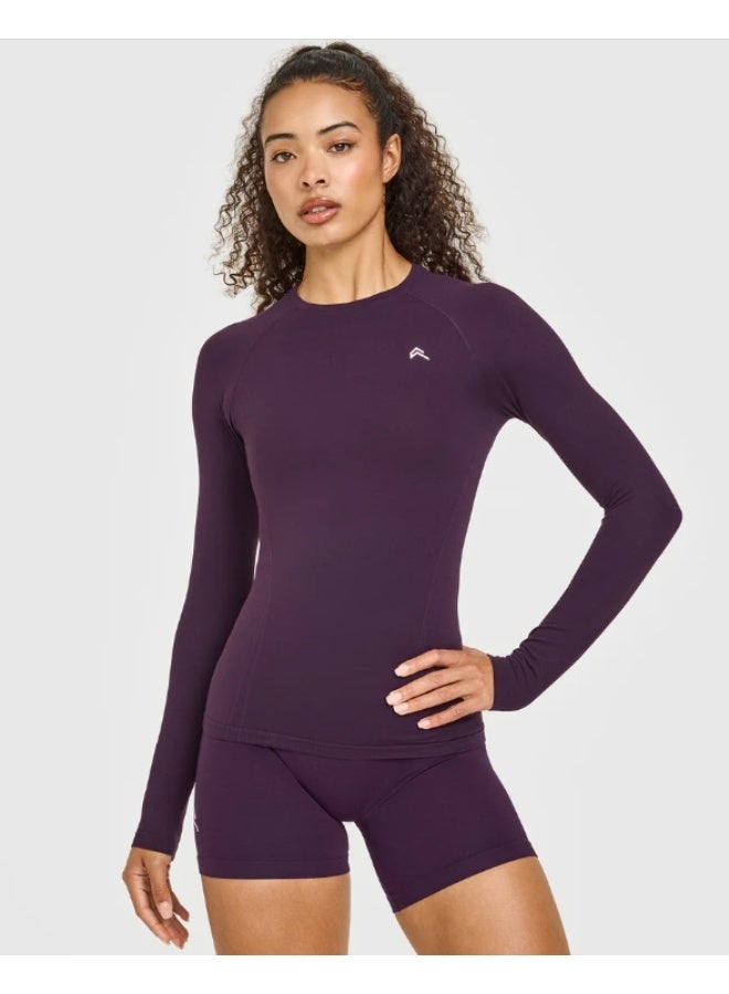 Oneractive Seamless Fitted Long Sleeve Top - Image 5