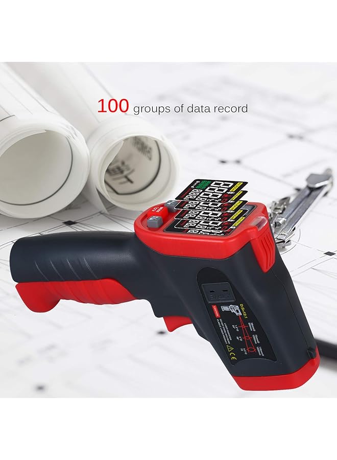 Eacam Temperature Tester, -50℃～850℃ Infrared Thermometer With Type K Thermocouple - Professional Industrial Non-Contact Digital Laser Ir Instrument - Image 5