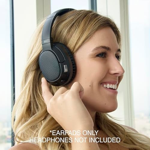 MEE audio Replacement Earpads Ear Cushions for Matrix Cinema, Matrix Cinema ANC, and Matrix3 Headphones – Black (Pair) - Image 4