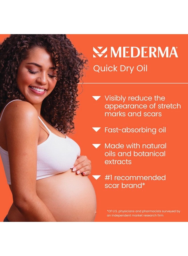Mederma Quick Dry Oil, Scar and Stretch Mark Treatment, Helps to Improve the Appearance with Natural Botanical Extracts, Paraben Free, Fast-Absorbing, 3.4oz (100ml) - Image 3