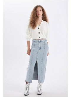DeFacto Woman Denim Fashion Fit Skirt  - Image 3