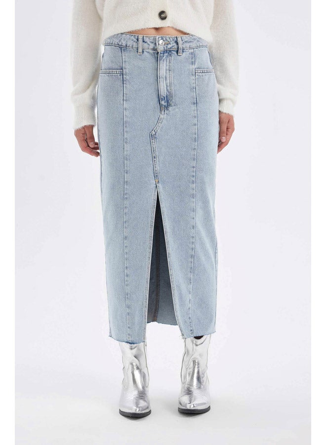 DeFacto Woman Denim Fashion Fit Skirt  - Image 2