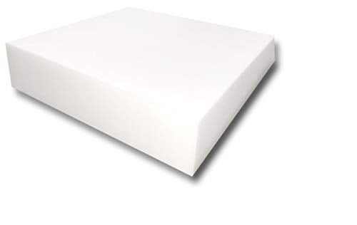 FoamTouch Upholstery Foam Cushion High Density 3" Height x 24" Width x 24" Length Made in USA - Image 1