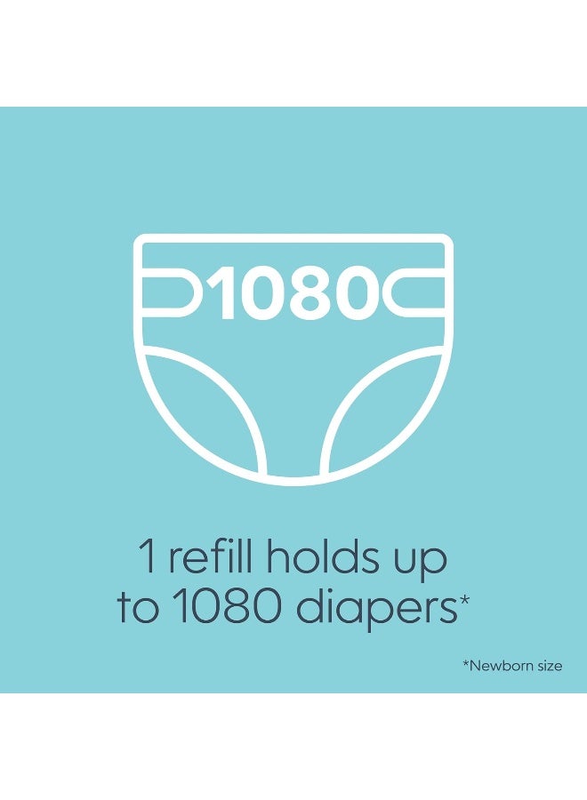 Diaper Genie The Diaper Genie Jumbo+ Square Refill, with continuous film, can hold up to 1080 newborn-sized diapers per refill. - Image 3