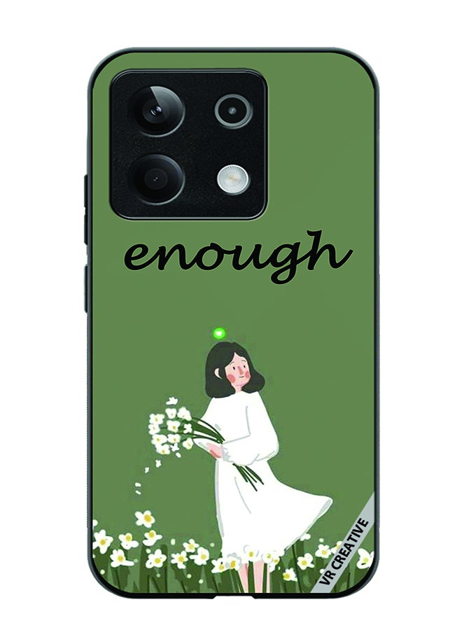 VR CREATIVE Protective Case Cover For Xiaomi Poco X6 You Are Enough Design Multicolour - Image 1