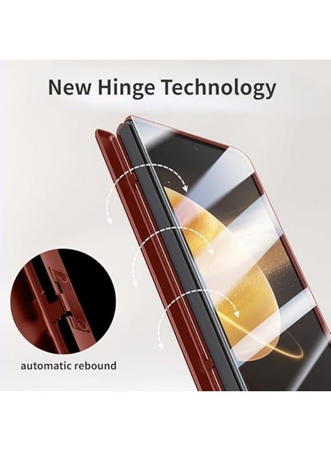 general حافظة مغناطيسية متوافقة مع Honor Magic V3، غلاف فيلم متكامل مع حماية مفصل نابض وحامل عدسة معدني لـ Honor Magic V3 - Image 4